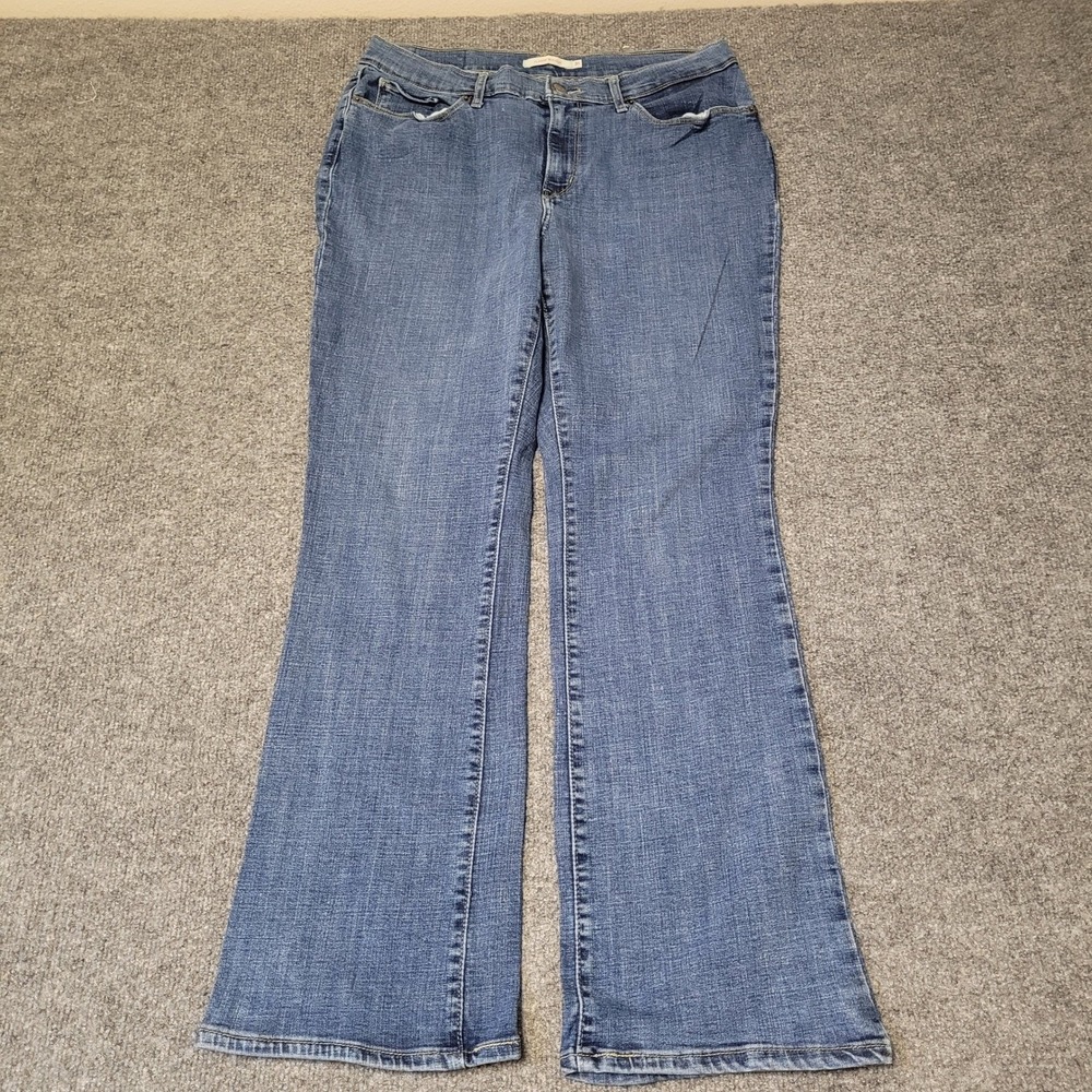 Levi's Jeans Womens Size 31 Blue Classic Bootcut Medium Wash Denim Stretch 95472